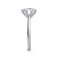 Abigail 18k White Gold Round Solitaire