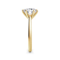 Abigail 18k Yellow Gold Round Solitaire