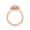 Aimee 18k Rose Gold Marquise Trilogy