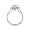 Aimee 18k White Gold Marquise Trilogy
