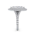 Aimee Platinum Marquise Halo