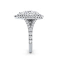 Aimee Platinum Pear Halo