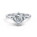 Andrea 18k White Gold Asscher Solitaire