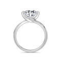 Andrea Platinum Cushion Solitaire