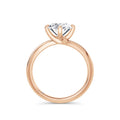 Andrea 18k Rose Gold Oval Solitaire