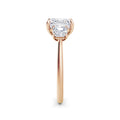 Anita 18k Rose Gold Asscher Trilogy