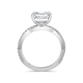 Anita 18k White Gold Asscher Diamond Band
