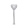 Anita 18k White Gold Asscher Trilogy