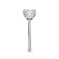 Anita 18k White Gold Asscher Trilogy