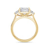 Anita 18k Yellow Gold Asscher Trilogy