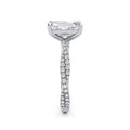 Anita Platinum Emerald Diamond Band