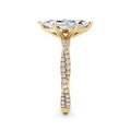 Anita 18k Yellow Gold Marquise Diamond Band
