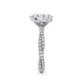 Anita Platinum Oval Diamond Band