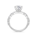 Beverley Platinum Pear Diamond Band