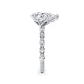 Beverley Platinum Pear Diamond Band