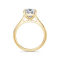 Carla 18k Yellow Gold Cushion Solitaire