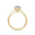 Carla 18k Yellow Gold Pear Solitaire