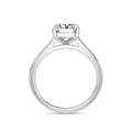 Carla 18k White Gold Radiant Solitaire