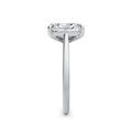 Carla 18k White Gold Radiant Solitaire