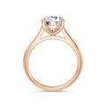 Carla 18k Rose Gold Round Solitaire