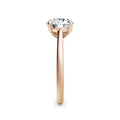 Carla 18k Rose Gold Round Solitaire