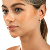 Marquise Diamond Drop Earrings White Gold