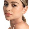 Petite Huggie Curl Earrings Yellow Gold