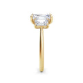 Dawn 18k Yellow Gold Emerald Trilogy