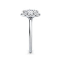 Dawn Platinum Round Halo
