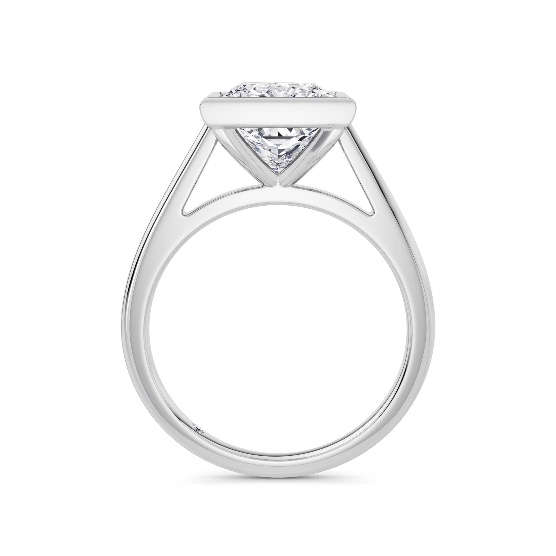 Elaine Platinum Princess Solitaire