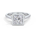 Elaine Platinum Princess Solitaire