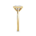 Elaine 18k Yellow Gold Princess Solitaire