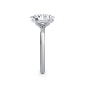 Emily 18k White Gold Oval Solitaire