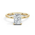 Emily 18k Yellow Gold Radiant Solitaire