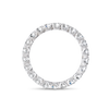 1.5ct Round Lab Grown Diamond Full Eternity Ring White Gold