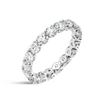 2ct Round Lab Grown Diamond Full Eternity Ring White Gold