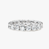3ct Round Lab Grown Diamond Full Eternity Ring White Gold