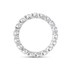 3ct Round Lab Grown Diamond Full Eternity Ring White Gold