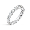 4ct Round Lab Grown Diamond Full Eternity Ring White Gold