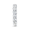 4ct Round Lab Grown Diamond Full Eternity Ring White Gold
