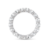 4ct Round Lab Grown Diamond Full Eternity Ring White Gold