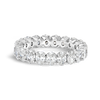 3ct Oval Lab Grown Diamond Full Eternity Ring White Gold