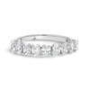 1.2ct Oval Lab Grown Diamond 9-Stone Eternity Ring White Gold