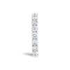 2ct Round Lab Grown Diamond 9-Stone Eternity Ring White Gold