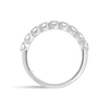 2ct Round Lab Grown Diamond 9-Stone Eternity Ring White Gold