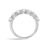 2ct Round Lab Grown Diamond 7-Stone Eternity Ring White Gold
