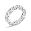 5.5ct Round Lab Grown Diamond Full Eternity Ring White Gold