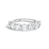 2.5ct Round Lab Grown Diamond 7-Stone Eternity Ring White Gold