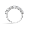 2.5ct Round Lab Grown Diamond 7-Stone Eternity Ring White Gold