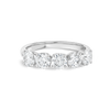 1.5ct Round Lab Grown Diamond 5-Stone Eternity Ring White Gold